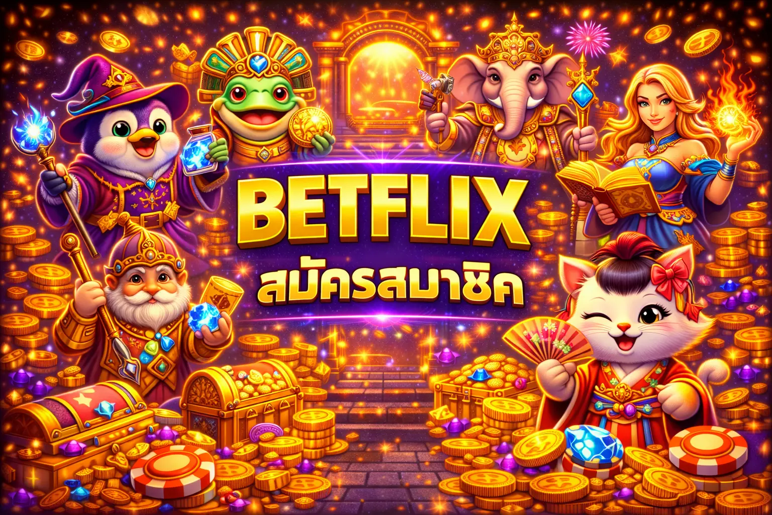 BETFLIX สมัครสมาชิก รับสิทธิพิเศษก่อนใคร